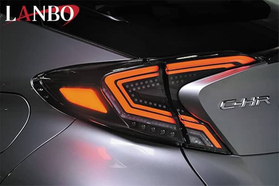 HR chr 前期テールランプ左右 YOURS ○C-HR CHR 前期専用 ブレーキ 全灯化キット テール LED 4